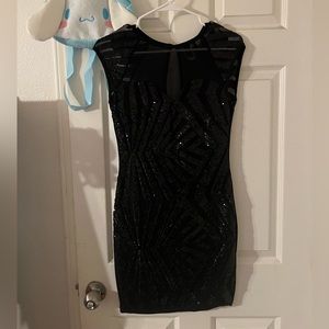 Windsor Black Mini Dress